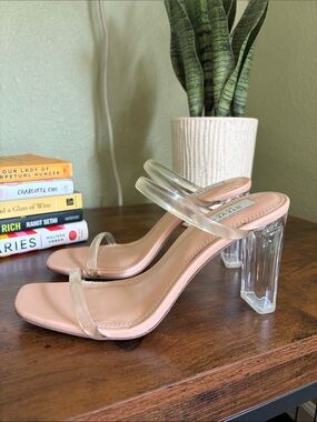 Steven New York Acrylic Heels